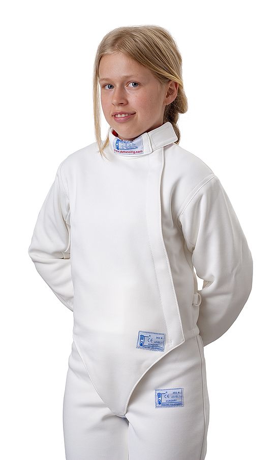 PBT Fencing Jacket 350 N Elastic For Children