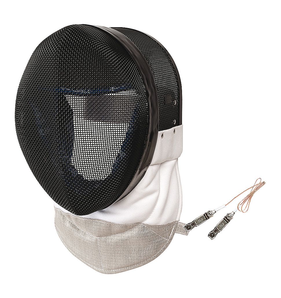 PBT Foil Mask 350 N Black With Double Backstrap Incl. Mask Cable