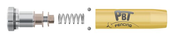 Foil point complete PBT extra strong FIE19 german compatible