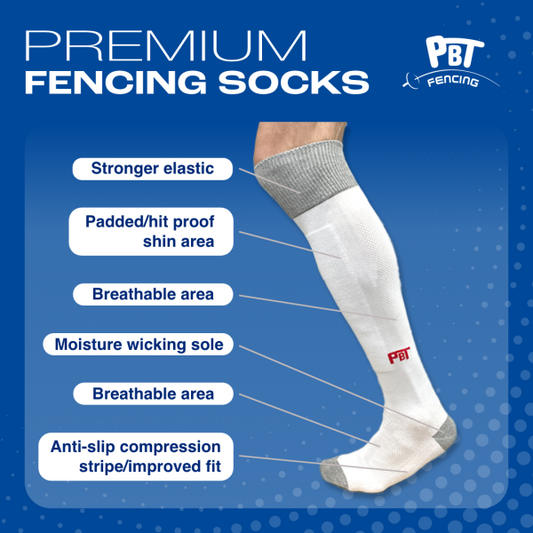 PBT Premium Fencing Socks